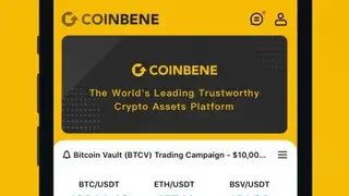 CoinBene screenshot