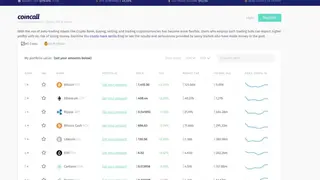 Coincall screenshot