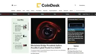 CoinDesk ICO Tracker screenshot