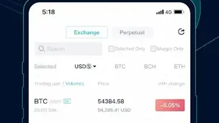 CoinEx screenshot