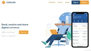 Coinjar screenshot