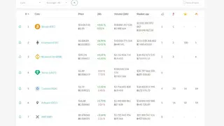 CoinMarketCal screenshot