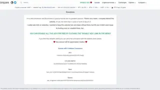 Coinpare screenshot