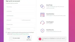 CoinSmart screenshot