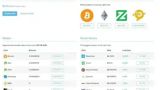 CoinSpot screenshot
