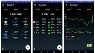 CoinStack screenshot
