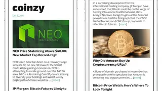 Coinzy screenshot