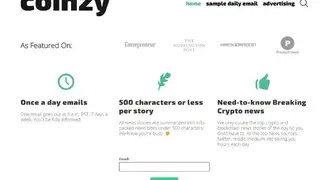 Coinzy screenshot