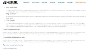 Colasoft Ping Tool screenshot