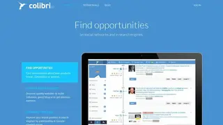 Colibri SEO screenshot