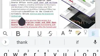 Collabora screenshot