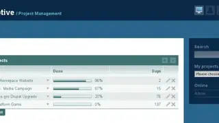 Collabtive screenshot