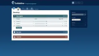 Collabtive screenshot