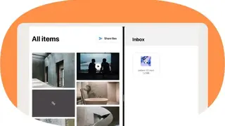 Collect by WeTransfer screenshot