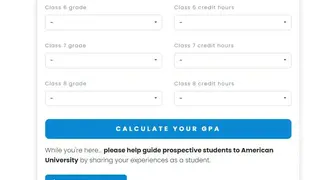 CollegeSimply AU GPA Calculator screenshot
