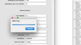 COLMAP screenshot