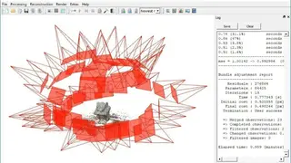 COLMAP screenshot