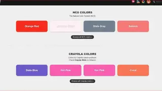 Color About screenshot