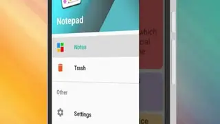 Color notepad screenshot