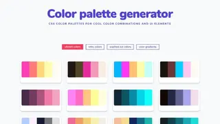 Color Palette Generator screenshot