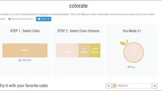 Colorate screenshot