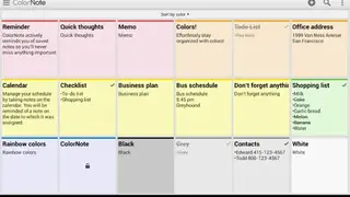 ColorNote screenshot