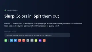 ColorSlurp screenshot