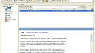 Columba screenshot