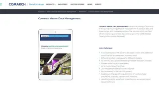Comarch Master Data Management screenshot