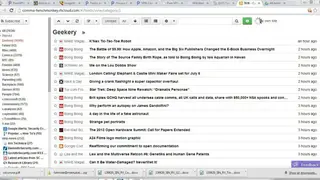 CommaFeed screenshot