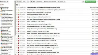 CommaFeed screenshot