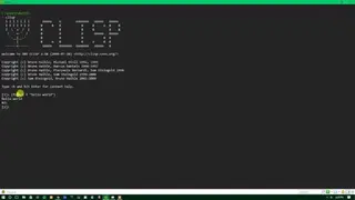 Common Lisp screenshot
