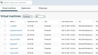 Commvault screenshot