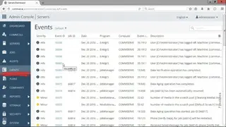 Commvault screenshot