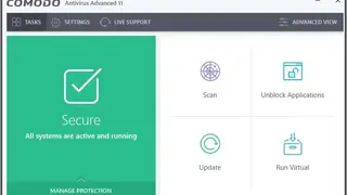 Comodo Antivirus screenshot