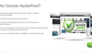 Comodo HackerProof screenshot