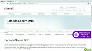 Comodo Secure DNS screenshot