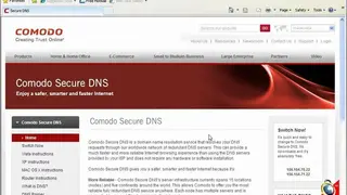 Comodo Secure DNS screenshot