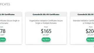 COMODO SSL screenshot