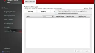 Comodo System Utilities screenshot