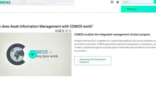 COMOS Platform screenshot