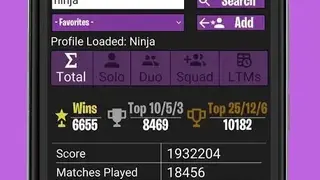 Companion for Fortnite (Stats, Map, Shop, Weapons) screenshot