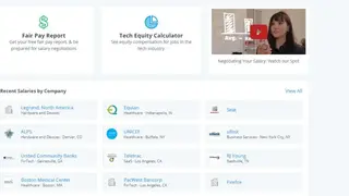 Comparably screenshot