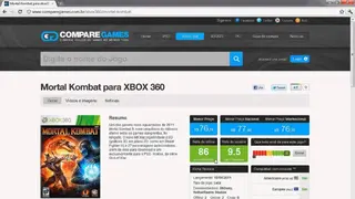 Comparegames screenshot