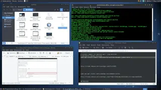 Compiz screenshot