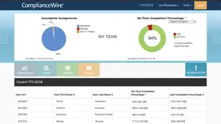 ComplianceWire screenshot