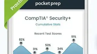CompTIA Security+ Pocket Prep screenshot