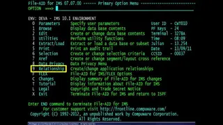 Compuware File-AID screenshot