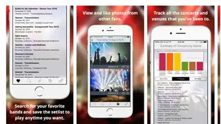 Concert Playlists screenshot
