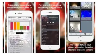 Concert Playlists screenshot